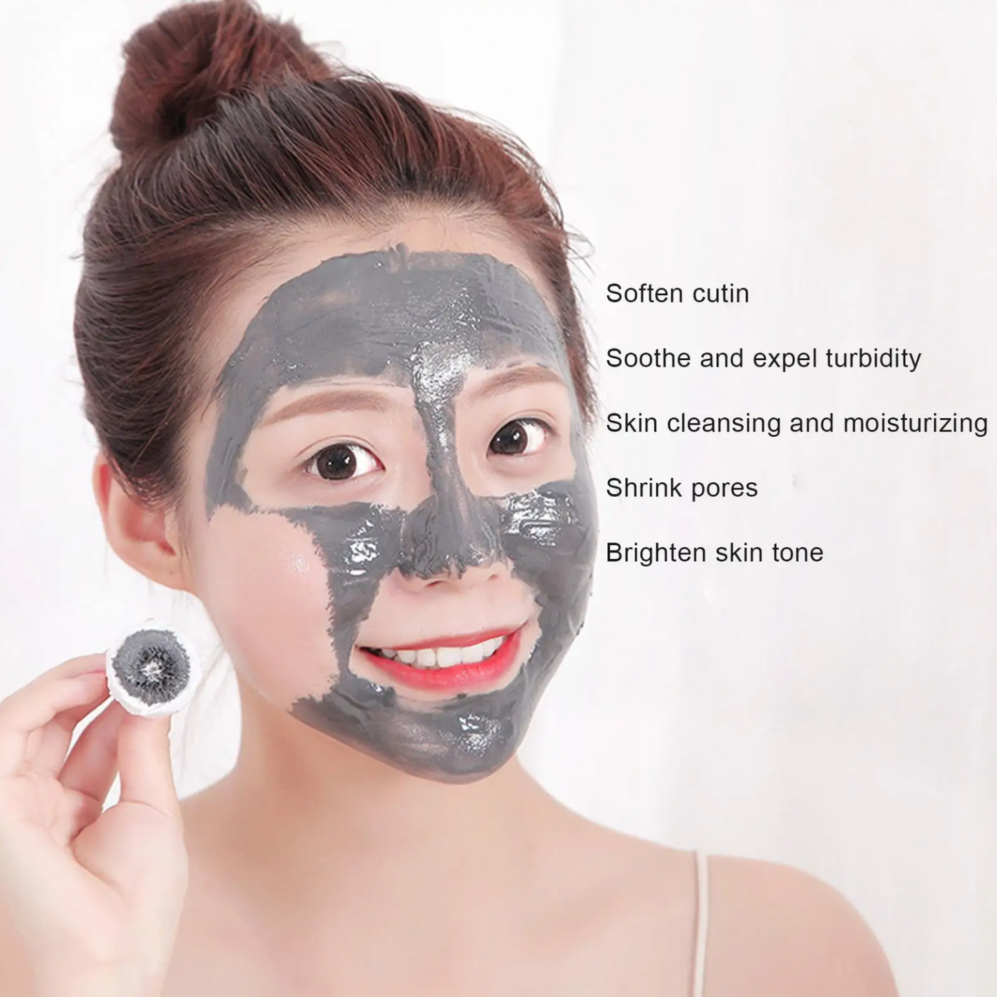 50g Magnetic Facial Mask kit Mineral-Rich Dead Sea Mud Masque Blackhead Removal Deep Pore Cleaning Face Mask Skin Care