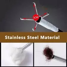 Flexible Metal Wire 60cm for Kitchen Sink Cleaning Hook Sewer Dredging